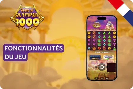Fonctionnalités de Gates of Olympus avec multiplicateurs et éléments de bonus