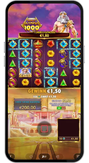 Gates of Olympus 1000 Gameplay